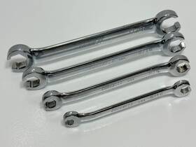Bwfp4st Cornwell Tools Usa 4pc Sae Double Flare Nut Line Wrench Set 1/4 Inch -11/16
