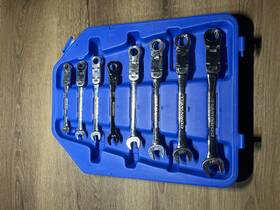 Cwr-8dfs Cornwell Crw-8dfs Tools 8pc Sae 5/16-3/4 Ratcheting Combination Wrench 8 Pt