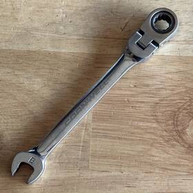 Crw8mfa Cornwell Tools 8mm Ratcheting Flex Combination Wrench Multi Drive