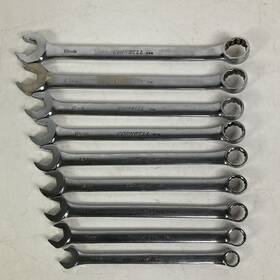 Cw-19 Cornwell Qty 9 Tools Cw Combination Wrench Set 9mm-19mm Metric 12 Point