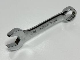 Cw2020xs Cornwell Tools Usa Sae 5/8 Inch Stubby Chrome Combination Wrench - 12 Point