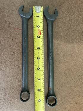 Cwsb-18 Cornwell Two Combination Wrenches Sized 16 18mm. 12 And 6point