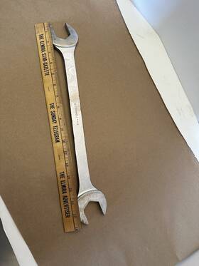 Ew-4446 Cornwell 1-3/8 Inch X 1-7/16 Open End Wrench Usa
