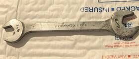 Ew20 Cornwell Tools 9/16 Inch - 5/8 Sae Open End Wrench Usa Vtg