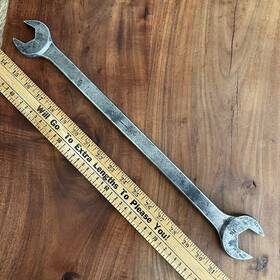 Ew41 Cornwell Vintage Double Open End Wrench 1-1/4 Inch X 1-1/8 Made In The Usa