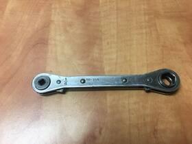 Rb-304 Cornwell Allied Box End Ratcheting Wrench Hvac 3/16 1/4 Square 1/2 9/16
