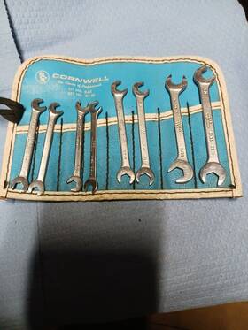 Wi-8s Cornwell Ignition Wrench Set In Pouch Usa Made