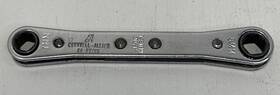 Rb-m0708 Corwell - Allied -m0708 Cornwell-allied Ratchet Box End Wrench 7mm And 8mm Vintage Rbm0708 Usa