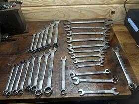 000111 Craftsman Craftsmen Wrench Lot Of 27