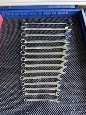 Craftsman 00902297000p 6-19mm 12pt Combination Wrench Set - Chrome 14pc