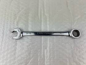 14739-z Craftsman 9/16 Inch 12 Point Polished Chrome Ratcheting Combination Wrench