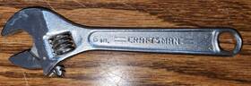 244602 Craftsman Vintage 6 Inch 150mm Adjustable Wrench Made In Usa Free Shipping