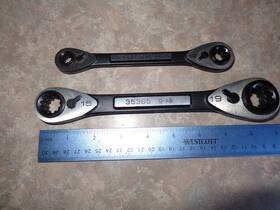 35365-35362 Craftsman A Lot Of 2 Metric Ratcheting Wrenches 35365 35362