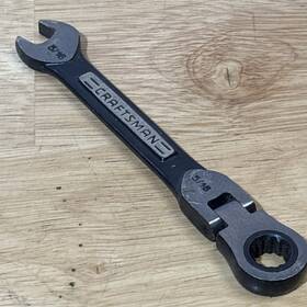 35389-35271 Craftsman 5/16 Inch Flex Head Ratcheting Combination Wrench Universal Drive 35389