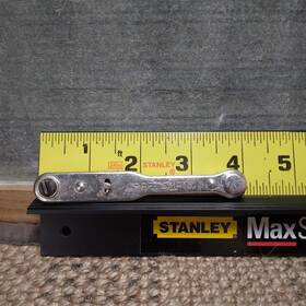 4117 Craftsman No. Made In The Usa Small Ratcheting 4 Inch