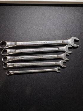 42231 Craftsman 42237 42235 42234 42233 Professional Raised Panel Wrenches Usa Lot Of 5