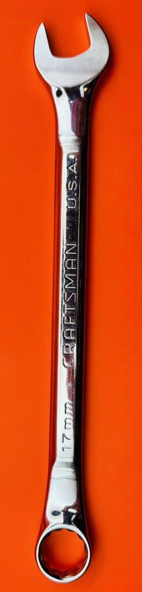 42261 Craftsman 17mm Professional Combination Wrench Made In The Usa