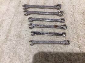 42327 Craftsman Midget Wrenches Mixed Lot Of 6