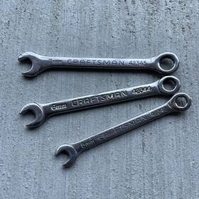 42342 Craftsman 42345 42344 Combination 7mm 6mm 5mm Metric 12pt Ignition Wrench