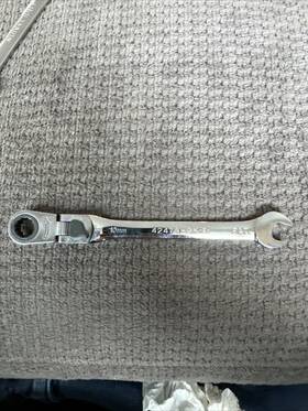 42478 Craftsman Sears Usa Locking Flex Head Wrench 10mm Gk-e