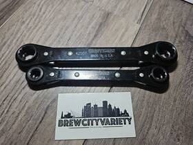 42507 Craftsman 42501 Rare Usa 42506 And Black Ratcheting Wrench Set 4-in-1 Metric