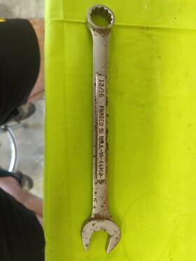 44702 Craftsman 42702 Vtg 13/16 Inch Sae Combination Wrench U.s.a. -va-