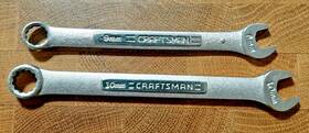42913 Craftsman 42814 Combination 12 Point Wrenches X2 -9mm - And 10mm