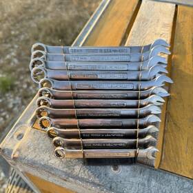 42825-42911 Craftsman 12 Pc Set Metric Combination Wrench 7mm-18mm Va V Vv Series Usa