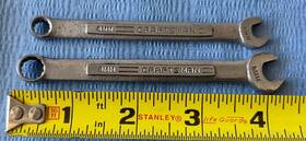 42912 Craftsman 42909 Set Of 2 12 Point Combination Wrench 8mm V 6mm Usa