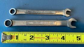 42913 Craftsman 42911 7mm And 9mm Combination Wrenches Vintage Vv Made In Usa