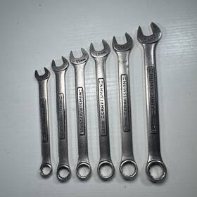 42913-42918 Craftsman 6 Piece Metric Conbination Wrench Set 9mm To 14mm Usa Made