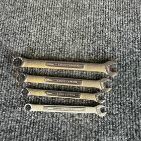 42909 Craftsman 42914 42915 42911 4pc Metric Combination Wrench Set 6mm - 10mm 12pt Made In Usa -va