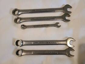 44698 Craftsman 42918 42919 44693 44697 -va- Series 5 Piece Lot Combination Wrenches