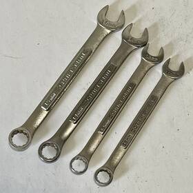 42914 Craftsman 42919 42918 42917 42916 Vintage Usa 5 Pc Metric Combination Wrench Set 10 12-15mm Vv Series
