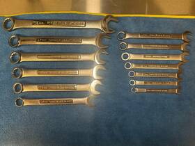 42909 Craftsman 42921 Set Of 13 Usa Metric Combination Wrench Lightly Used