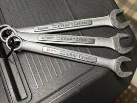 42924-42929-42925 Craftsman 16 Mm-17mm-18mm Wrenches