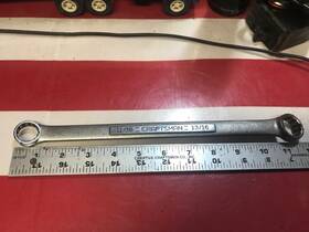 43927 Craftsman 42927 Tools Wrench 11/16 Inch And 13/6 Box Ends V Usa R1r1