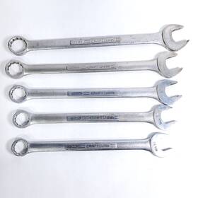 42936-42932 Craftsman 42936 42935 42934 42933 42932 5 Pc. Metric Combination Wrench Set 32mm-26mm 12 Pt. -v