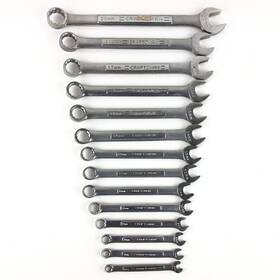 42909 Craftsman 42937 Vtg Usa 14 Pc Combination Wrench Set 12pt Metric 6mm To 20mm Vv Series