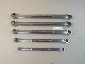 42961 Craftsman 42952 42954 42957 42958 Vtg 6mm - 19mm Double Box End Wrench 5 Pc Lot Usa 12 Pt Nice 42961 Craftsman 42952 42954 42957 42958 Vtg 6mm - 19mm Double Box End Wrench 5 Pc Lot Usa 12 Pt Nice