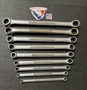 42965 Craftsman Vintage Metric 9pc Double Box End Wrench Set 6 To 23mm -v- -vv- Va Usa