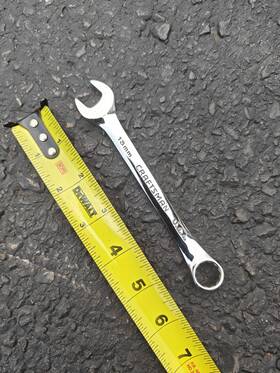 42983 Craftsman Sears Professional Tools Usa Metric Standard Length 13mm Combo Wrench