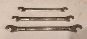42997 Craftsman 42995 42994 Extreme Grip 3pcs Metric Open End Wrench Set Va Series Usa 12-19mm
