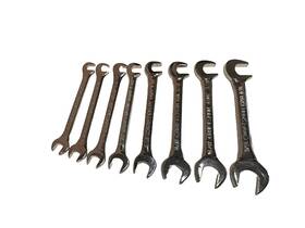 43101-8 Craftsman Set Of 8 Midget Open End Angle Sae Wrenches #43101-8