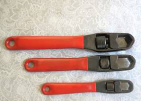 43380 Craftsman 43382 43381 3 Adjustable Socket Box End Wrenches Rubber Grips