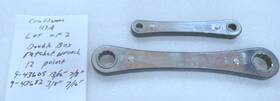 43605-43682 Craftsman Vintage Usa Ratcheting Double Box End Wrench Set 3/8-7/16 Inch 13/16 -7/8
