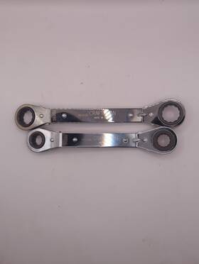 Craftsman 43666 943369 5-piece Offset Box End Ratchet Wrench Lot Metric 9 43369 Usa