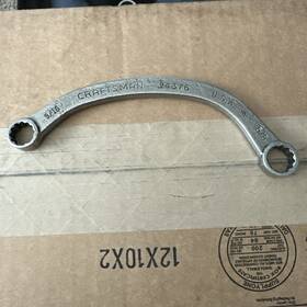 4376-94376 Craftsman 9/16 Inch X 5/8 Half Moon Obstruction Manifold Box Wrench 9 4376 V Usa