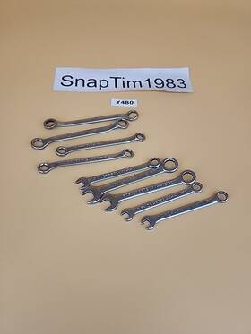 43778 Craftsman Combination Midget Wrench - 6 Pt 12pt Set 9ea Mini