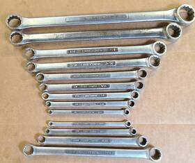 43919-43934 Craftsman 13pc. Sae And Metric Double Box End Wrench Set 12pt. Usa